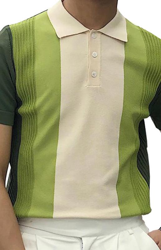 Men'S Lapel Short Sleeve Slim Polo Shirt T-Shirt - - LeStyleParfait