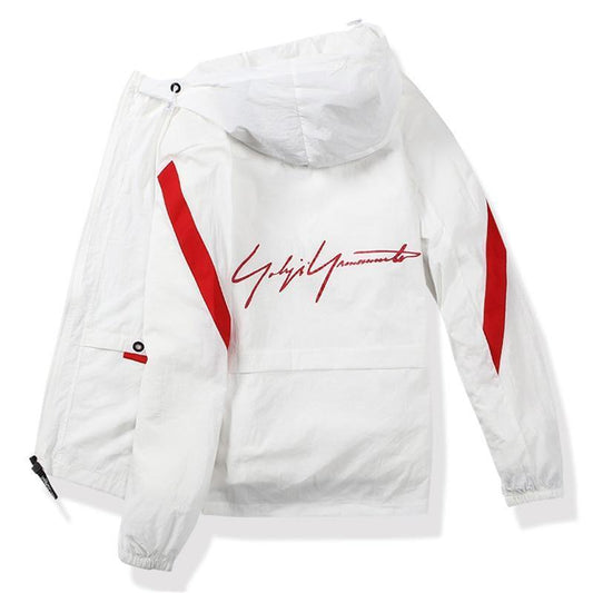 Men's Signature Windbreaker Jacket - Casual Jacket - LeStyleParfait