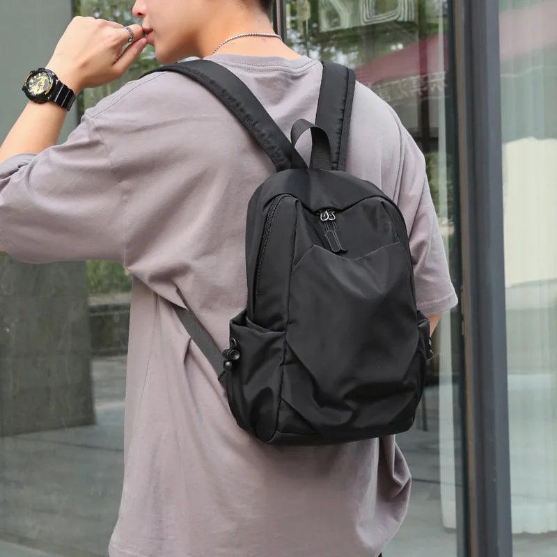 Mini Men's Fashion Canvas Backpack - Backpack - LeStyleParfait