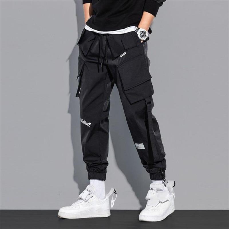 Mens multi pocket fashion cargo pants