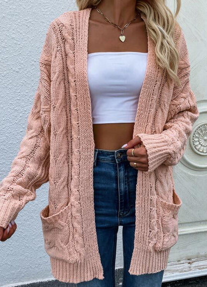 Open Twist Long Women Cardigan Sweater - Cardigan Sweater - LeStyleParfait