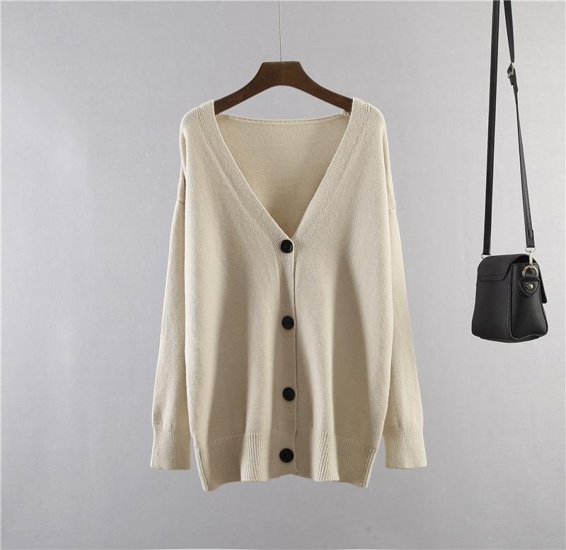 Oversized Cardigan Sweater For Women - Cardigan Sweater - LeStyleParfait