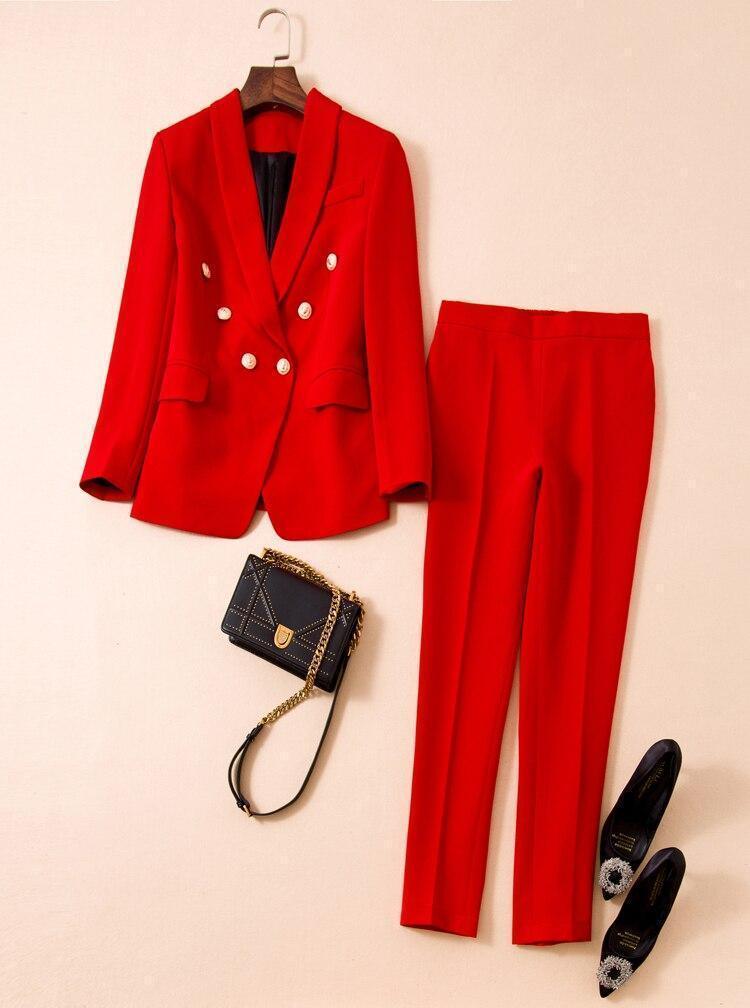 Pantsuit For Women - Business Style - Pantsuit - LeStyleParfait