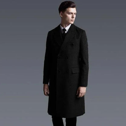 Paris Trench Winter Coat For Men - Trench Coat - LeStyleParfait