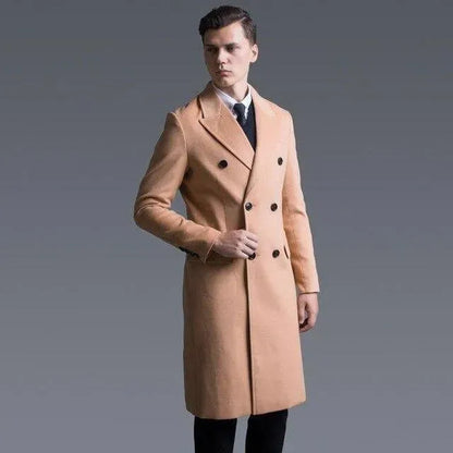 Paris Trench Winter Coat For Men - Trench Coat - LeStyleParfait