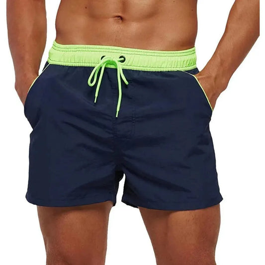 Patchwork Beach Shorts For Men - Beach Shorts - LeStyleParfait