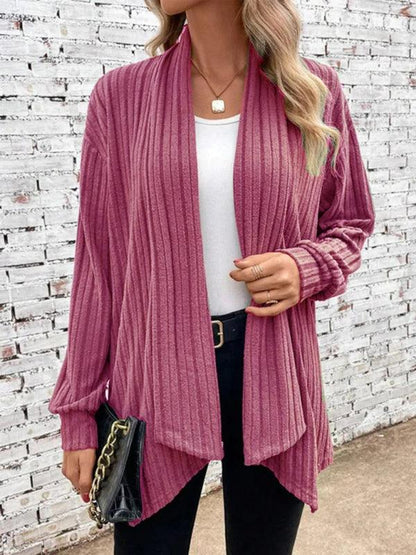 Pit lapel Loose Women Cardigan Sweater - Cardigan Sweater - LeStyleParfait