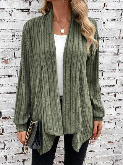 Pit lapel Loose Women Cardigan Sweater - Cardigan Sweater - LeStyleParfait