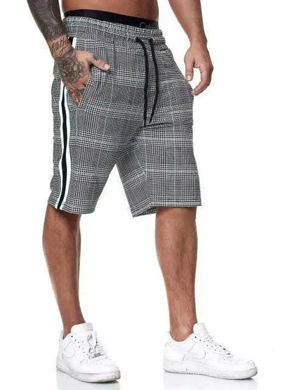 Plaid Casual Shorts For Men - Men's Shorts - LeStyleParfait