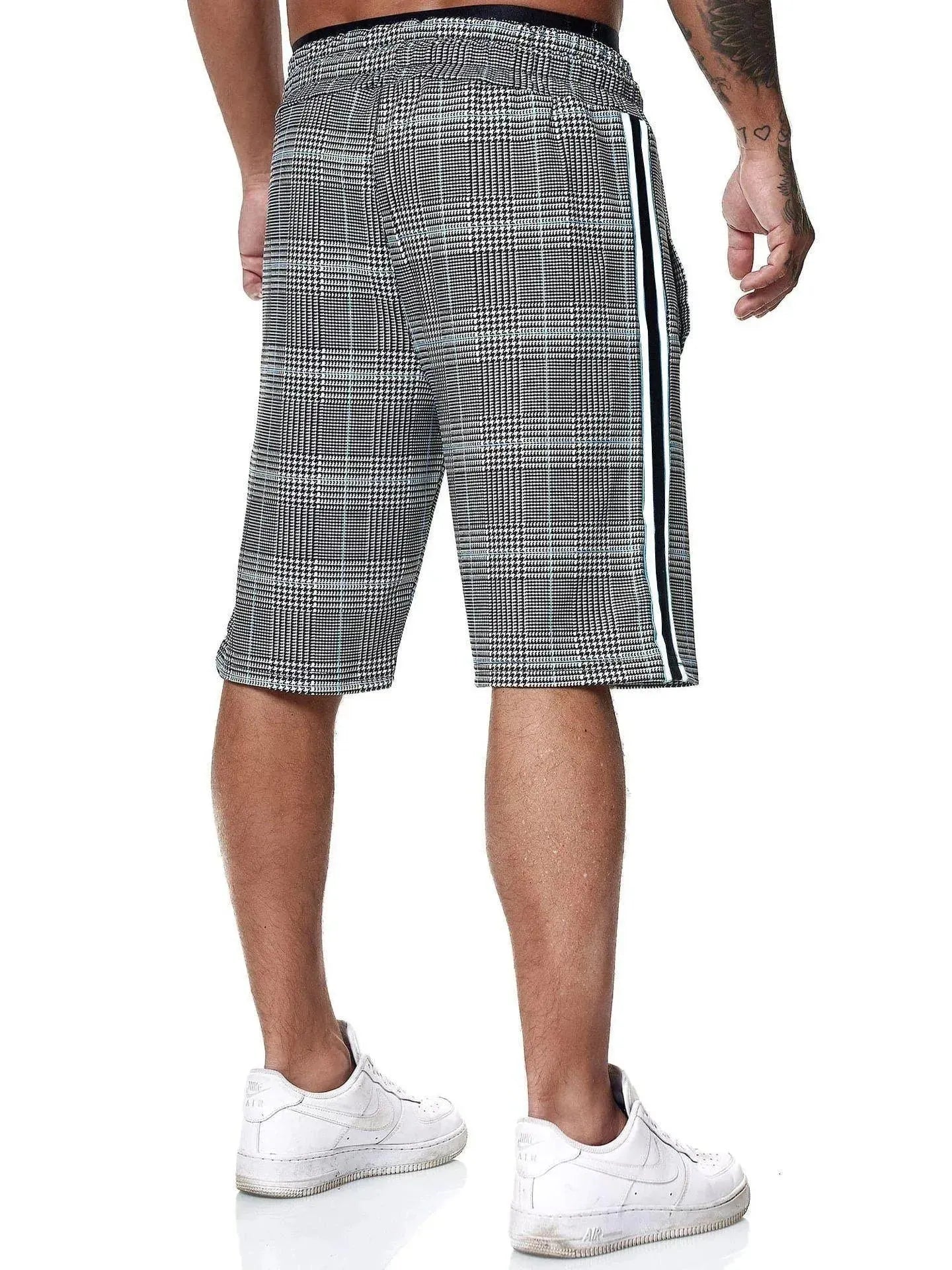 Plaid Casual Shorts For Men - Men's Shorts - LeStyleParfait