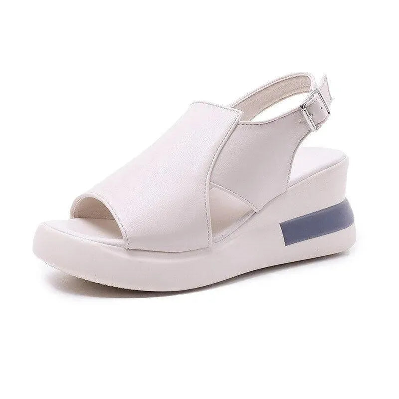 Platform Wedge Sandals Shoes - Wedge Shoes - LeStyleParfait