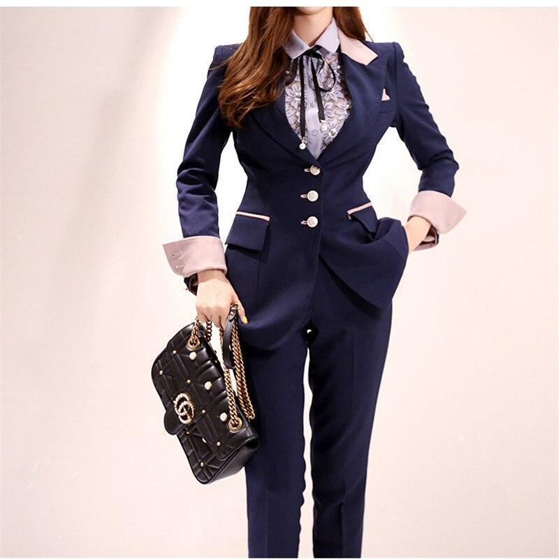 Runway Fashion Ladies Pantsuits - Pantsuit - LeStyleParfait