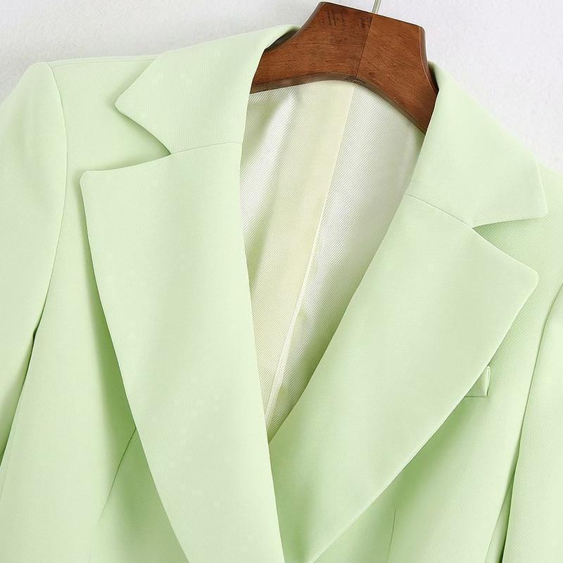 Shades of Green Pantsuit - Pantsuit - LeStyleParfait