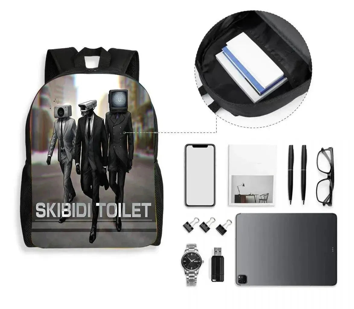 Skibidi Custom Backpack Set - Backpack - LeStyleParfait