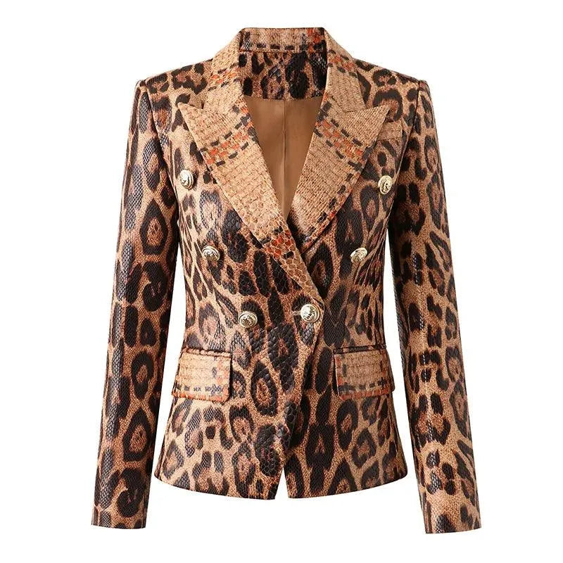 Slim Fit Printed Women Blazer - Women's Blazer - LeStyleParfait