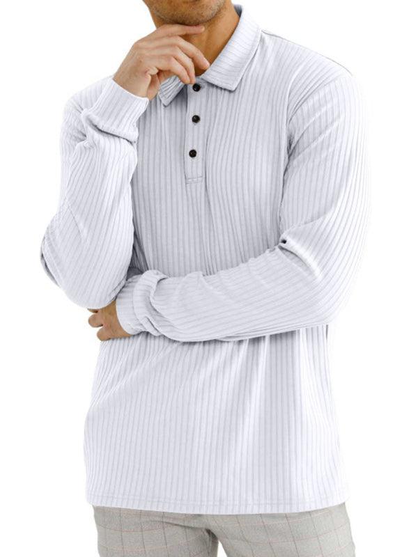 Solid Polyester Polo Shirt for General - All-Season Everyday - Polo Shirt - LeStyleParfait