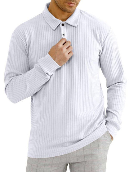 Solid Polyester Polo Shirt for General - All-Season Everyday - Polo Shirt - LeStyleParfait