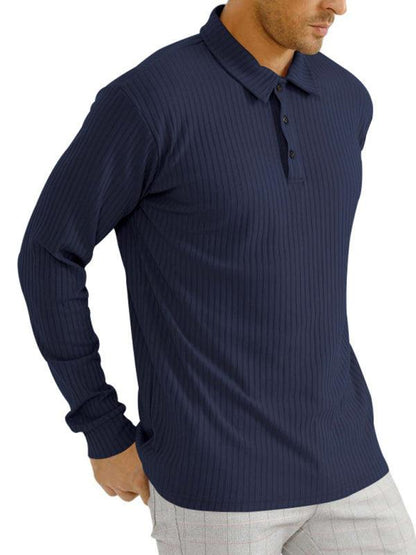 Solid Polyester Polo Shirt for General - All-Season Everyday - Polo Shirt - LeStyleParfait