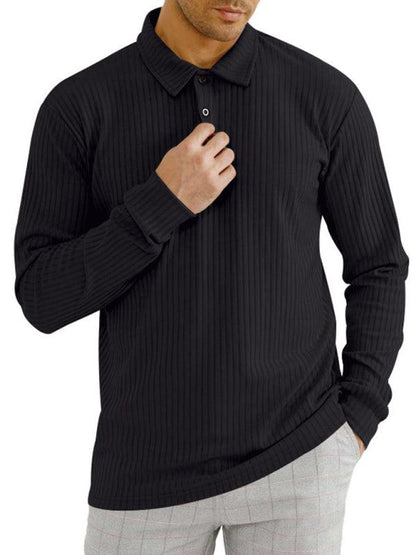 Solid Polyester Polo Shirt for General - All-Season Everyday - Polo Shirt - LeStyleParfait