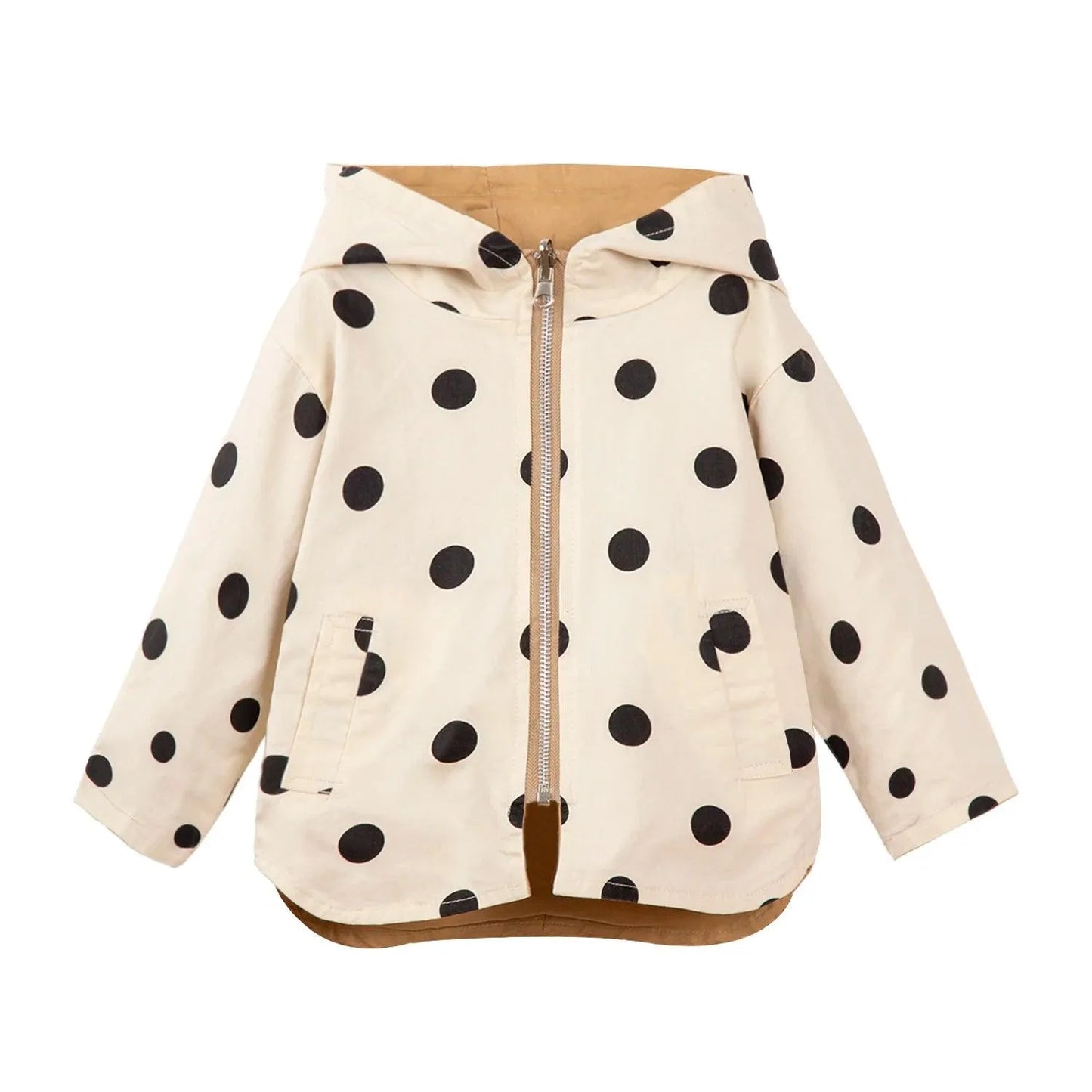 Stylish Polka Dot Kid's Jacket - Kids Jackets - LeStyleParfait