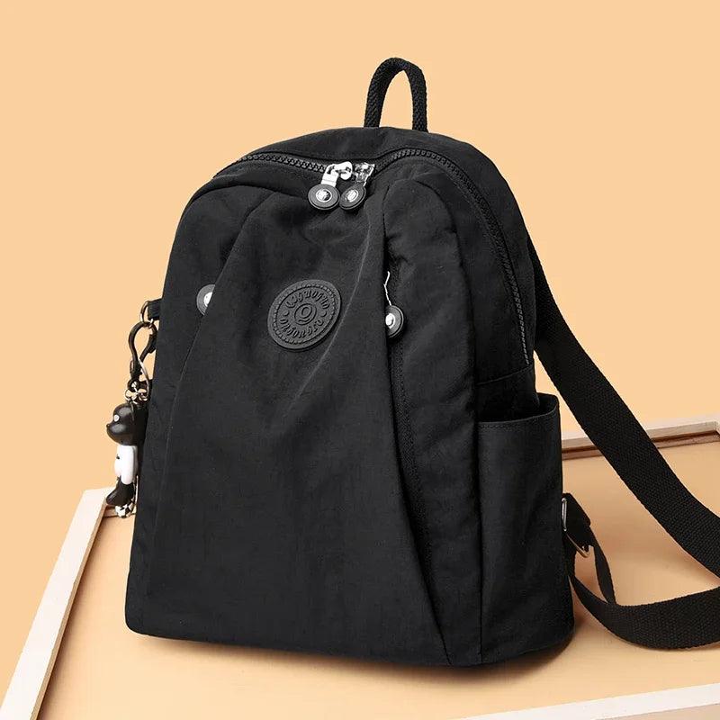 Stylish Waterproof Nylon Teen Backpack - Backpack - LeStyleParfait