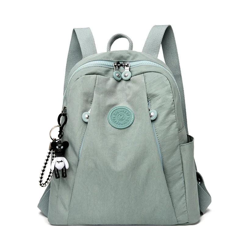 Stylish Waterproof Nylon Teen Backpack - Backpack - LeStyleParfait