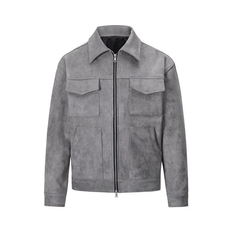 Suede Trucker Jacket for Men - Trucker Jacket - LeStyleParfait