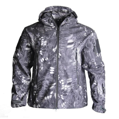 Tactical Waterproof Fleece Jacket for Men-Fleece Tactical Jacket-LeStyleParfait