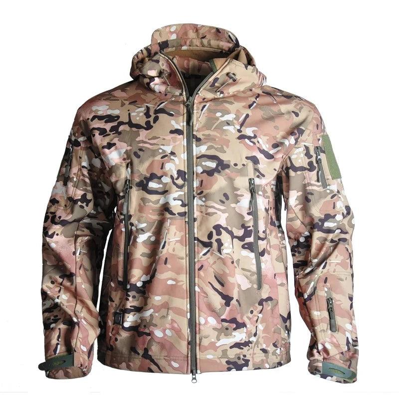 Tactical Waterproof Fleece Jacket for Men-Fleece Tactical Jacket-LeStyleParfait