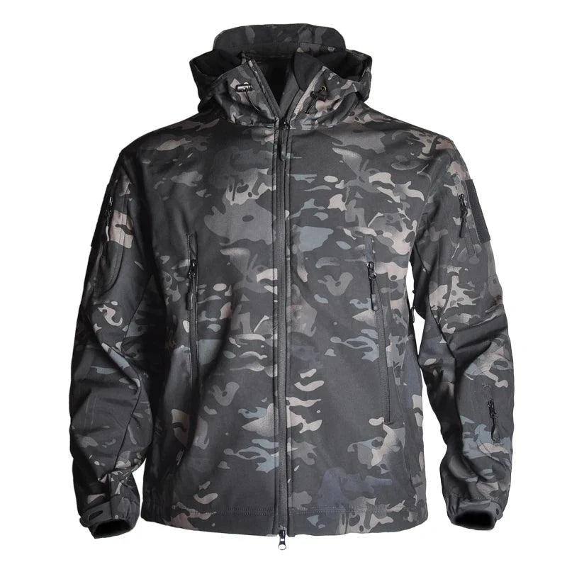 Tactical Waterproof Fleece Jacket for Men-Fleece Tactical Jacket-LeStyleParfait