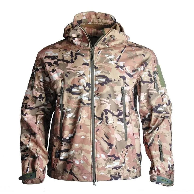 Tactical Waterproof Fleece Jacket for Men - Fleece Tactical Jacket - LeStyleParfait