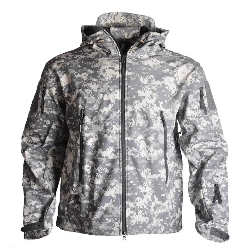 Tactical Waterproof Fleece Jacket for Men - Fleece Tactical Jacket - LeStyleParfait