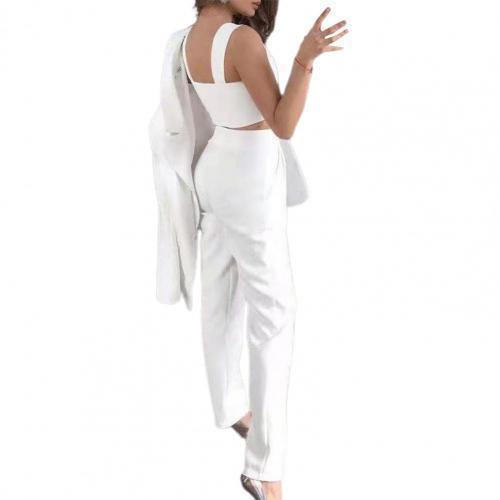 The Fashionista Three Piece Pantsuit - Pantsuit - LeStyleParfait