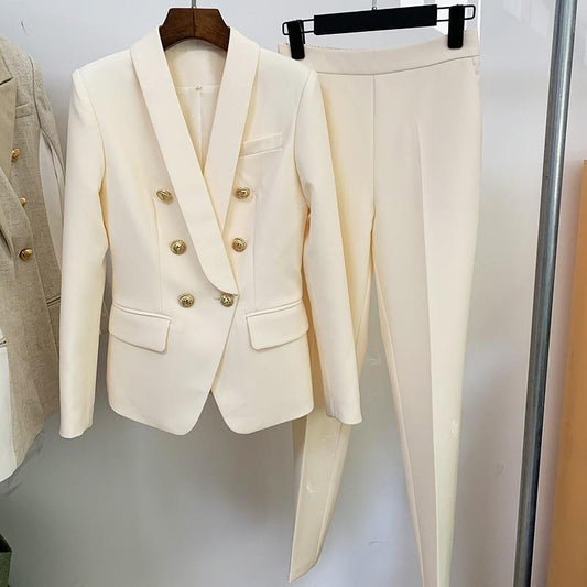 The Lapel Pantsuits For Women - Pantsuit - LeStyleParfait