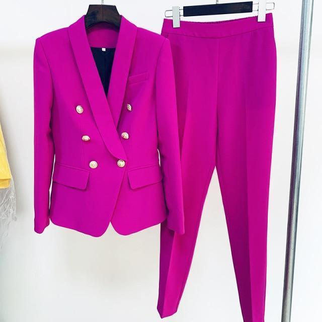 The Lapel Pantsuits For Women - Pantsuit - LeStyleParfait