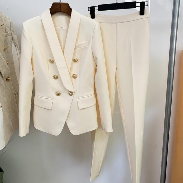 The Lapel Pantsuits For Women - Pantsuit - LeStyleParfait