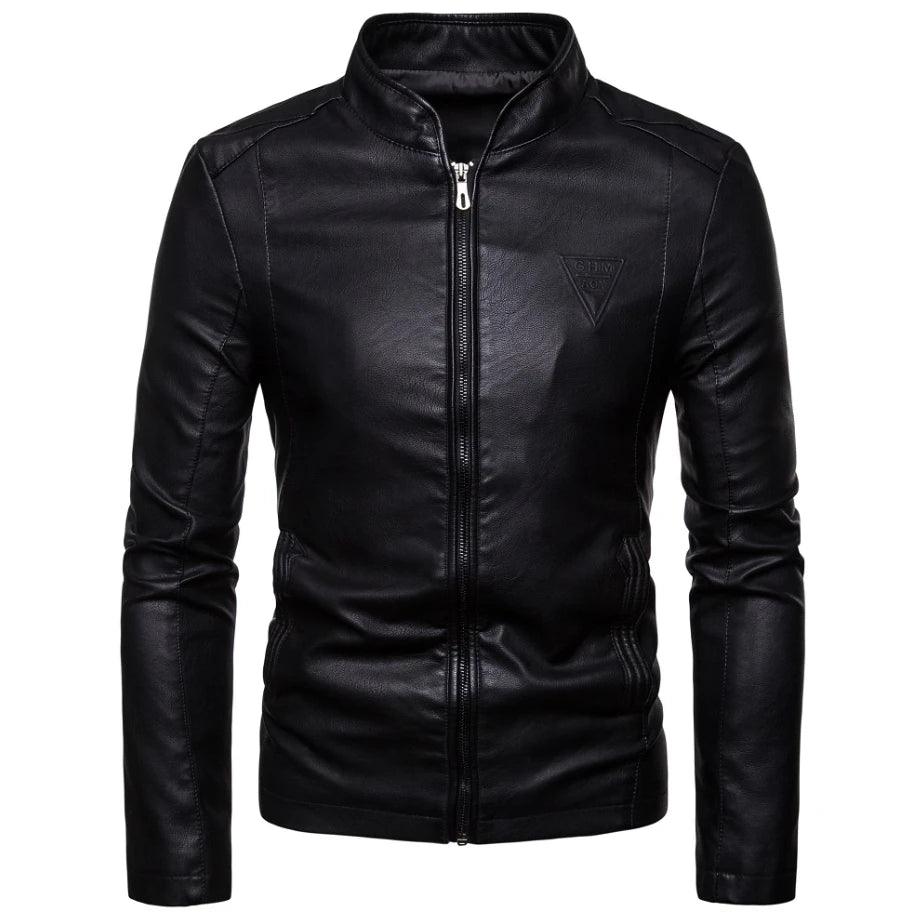 Urban Edge Slim Fit Leather Jacket-Leather Jacket-LeStyleParfait