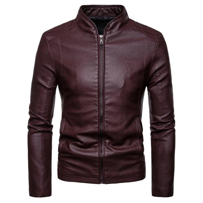 Urban Edge Slim Fit Leather Jacket-Leather Jacket-LeStyleParfait