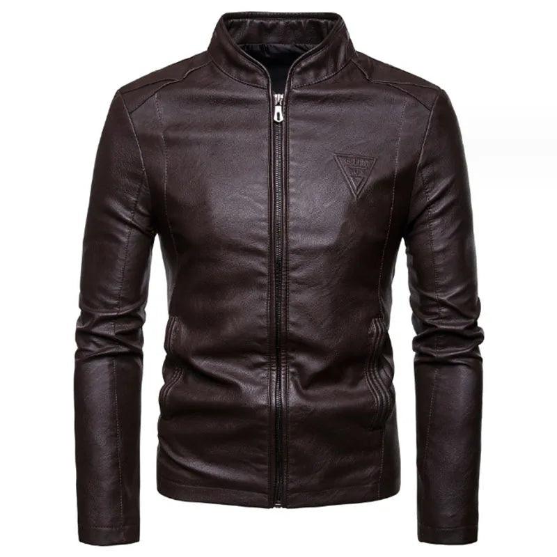 Urban Edge Slim Fit Leather Jacket-Leather Jacket-LeStyleParfait