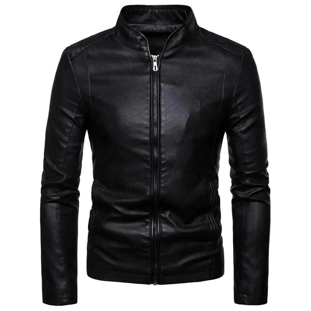 Urban Edge Slim Fit Leather Jacket-Leather Jacket-LeStyleParfait