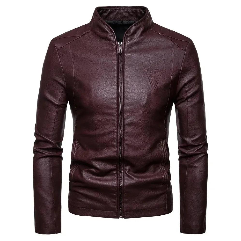 Urban Edge Slim Fit Leather Jacket-Leather Jacket-LeStyleParfait