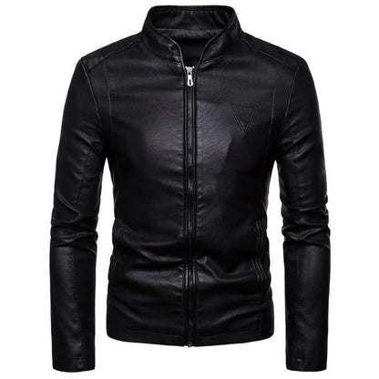 Urban Edge Slim Fit Leather Jacket - Leather Jacket - LeStyleParfait