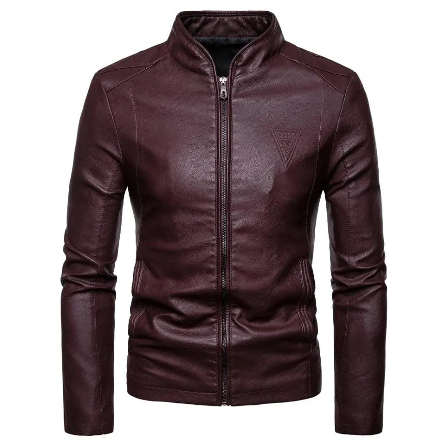 Urban Edge Slim Fit Leather Jacket - Leather Jacket - LeStyleParfait