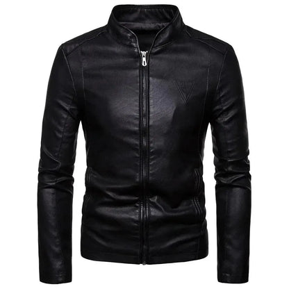 Urban Edge Slim Fit Leather Jacket - Leather Jacket - LeStyleParfait