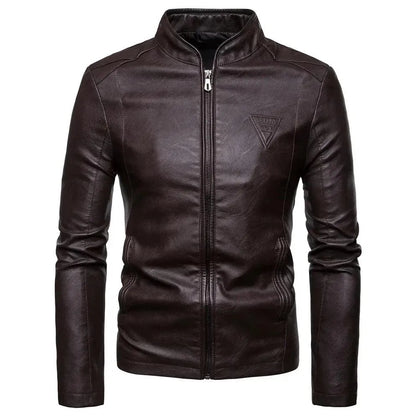 Urban Edge Slim Fit Leather Jacket - Leather Jacket - LeStyleParfait