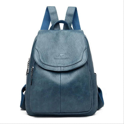 Vintage Soft Leather Women's Backpack - Backpack - LeStyleParfait