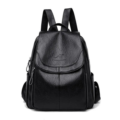 Vintage Soft Leather Women's Backpack - Backpack - LeStyleParfait