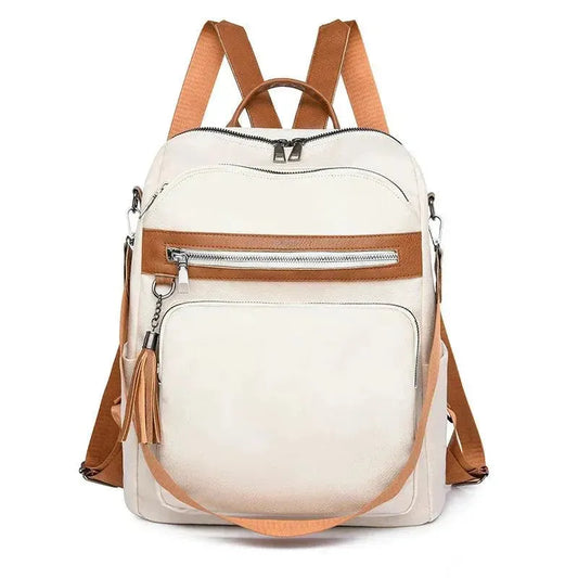 Vintage Style Women's Leather Backpack - Backpack - LeStyleParfait