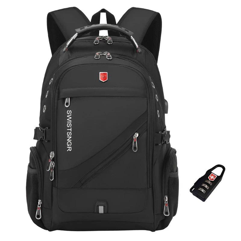 Waterproof Laptop Backpack with USB Port - Backpack - LeStyleParfait