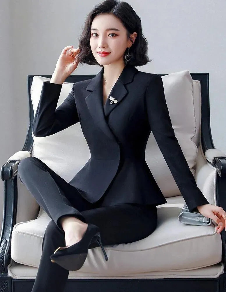 Women Business Pantsuits - Pantsuit - LeStyleParfait